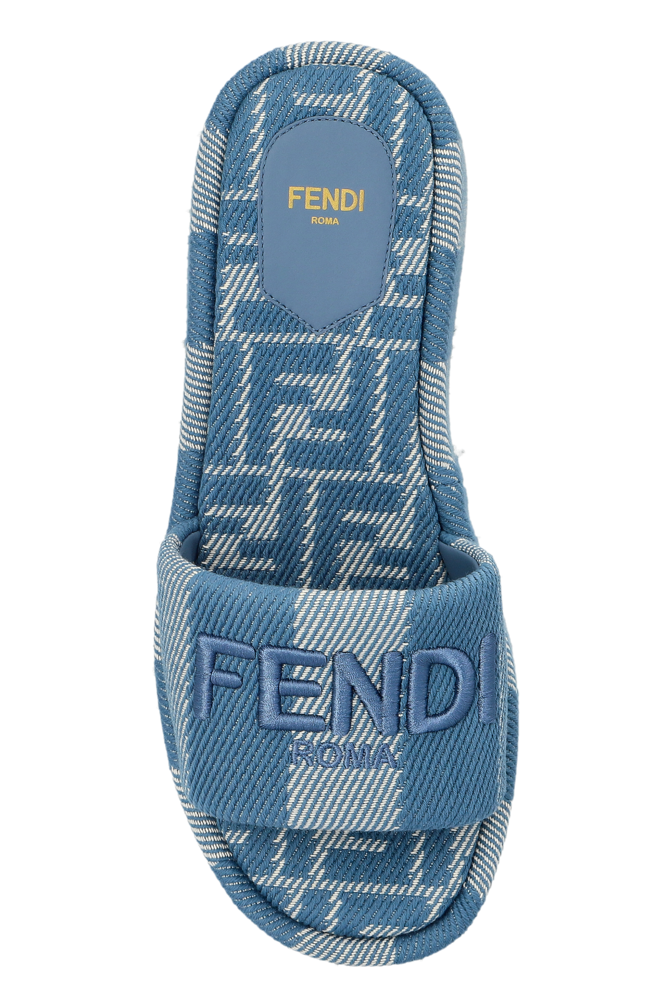 Blue Platform sandals Fendi - Vitkac AS